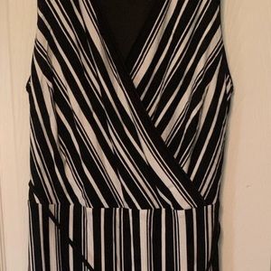 White House Black Market Striped Dress